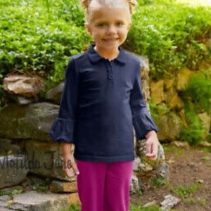 NEW! Matilda Jane Collared Puffer Tee